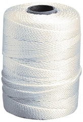 Value Collection - 1/8 Inch Diameter, Seine Twine Spool - 630 Lbs. Breaking Strength, White, 262 Ft. per Lb. - Strong Tooling