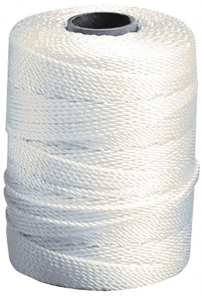 Value Collection - #18, Nylon Braided Seine Twine - 156 Lbs. Breaking Strength, Yellow, 1,000 Ft. per Lb. - Strong Tooling