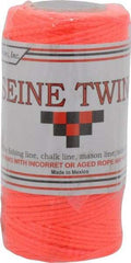 Value Collection - Nylon Braided Twine - 155 Lbs. Breaking Strength, Orange - Strong Tooling