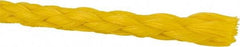 Value Collection - 500' Max Length Polypropylene Diamond Braided Cord - 3/8" Diam, 262 Lb Capacity - Strong Tooling