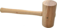 Garland - 1-3/4 Lb Head Wooden Mallet - 14" Long Wood Handle - Strong Tooling