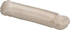 Value Collection - 50' Max Length Nylon Braided Cord - 1/4" Diam, 1,250 Lb Capacity - Strong Tooling