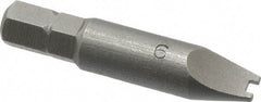 Value Collection - #6 Spanner Screwdriver Bit - 1-1/2" OAL - Strong Tooling