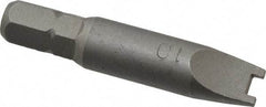 Value Collection - #10 Spanner Screwdriver Bit - 1-1/2" OAL - Strong Tooling