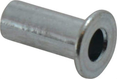 Value Collection - #6-32, 0.01 to 0.08" Grip, #12, Steel Standard Rivet Nut - Flat Head - Strong Tooling