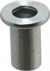 Value Collection - 3/8-16, 0.03 to 0.115" Grip, 1/2" Drill, Steel Standard Rivet Nut - Flat Head - Strong Tooling