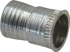 Marson - #8-32, 3/8" OAL, Thread-Sert Threaded Insert - 1/4" Hole Diam, 0.282" Head Diam, Steel - Strong Tooling