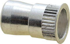 Marson - #6-32, 3/8" OAL, Thread-Sert Threaded Insert - 0.221" Hole Diam, 1/4" Head Diam, Aluminum - Strong Tooling