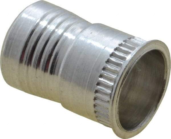 Marson - #8-32, 3/8" OAL, Thread-Sert Threaded Insert - 1/4" Hole Diam, 0.282" Head Diam, Aluminum - Strong Tooling