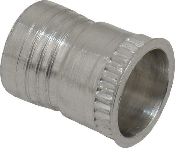 Marson - #10-32, 3/8" OAL, Thread-Sert Threaded Insert - 0.281" Hole Diam, 0.314" Head Diam, Aluminum - Strong Tooling