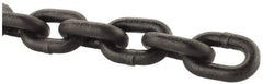 Peerless Chain - 3/8" Welded Alloy Chain - 7,100 Lb Capacity, Grade 80, Alloy Steel, Black Finish - Strong Tooling