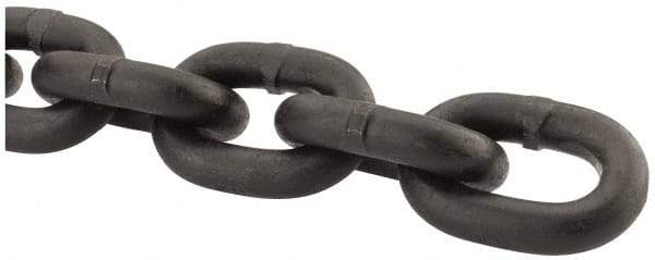 Peerless Chain - 1/2" Welded Alloy Chain - 12,000 Lb Capacity, Grade 80, Alloy Steel, Black Finish - Strong Tooling