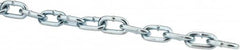 Campbell - #4 Welded Straight Link Machine Chain - 215 Lb Capacity, Steel, Zinc Plated Finish - Strong Tooling