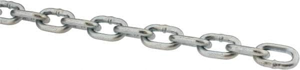 Peerless Chain - #2 Welded Straight Link Machine Chain - 325 Lb Capacity, Steel, Zinc Plated Finish - Strong Tooling