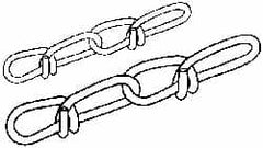 Campbell - 0.08" Diam Steel Double Loop Chain - Strong Tooling