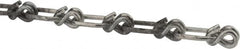 Campbell - 0.135" Diam Steel Single Loop Chain - 340 Lb Load Limit, #2/0, Hot Galvanized Finish, 1.48" Inside Length - Strong Tooling