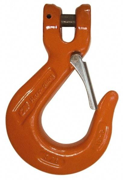 CM - 3/4 Inch Chain Diameter, Grade 80 Clevis Hook - 28,300 Lbs. Load Capacity, 13/16 Inch Inside Diameter, 2-1/2 Inch Hook Throat, 1-3/4 Inch Hook Width - Strong Tooling