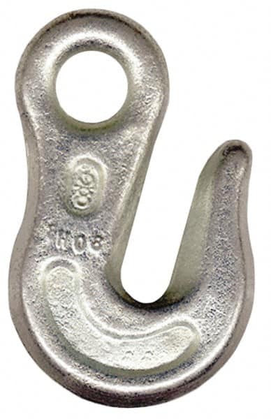 CM - 2,600 Lb Capacity, Chain Grade 43, Carbon Steel Eye Hook - Strong Tooling