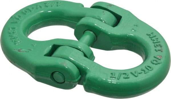 Campbell - Carbon Steel Removable Coupling Link - 1/2" Diameter, 15,000 Lb Load Limit - Strong Tooling