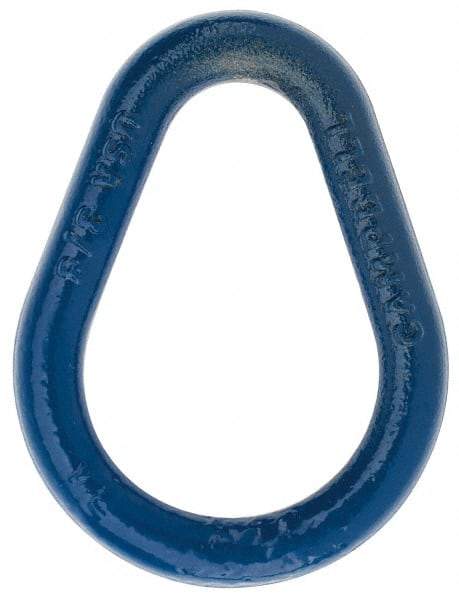 Campbell - Carbon Steel Pear Shape Sling Link - 3/8" Diameter, 1,600 Lb Load Limit - Strong Tooling