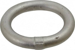 Campbell - 1/2 Inch Wire Size Welding Ring - 2-1/2 Inch Inside Diameter, 1,400 Lbs. Load Limit, Bright Finish - Strong Tooling