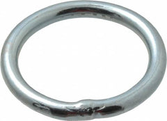 Campbell - 3/16 Inch Wire Size Welding Ring - 1-1/4 Inch Inside Diameter, 200 Lbs. Load Limit, Zinc Plated Finish - Strong Tooling