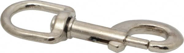 Value Collection - 3-9/16" Long Oval Swivel Eye Bolt Snap - Zinc Alloy with 5/16" Snap Opening - Strong Tooling