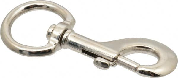 Value Collection - 4-5/16" Long Oval Swivel Eye Bolt Snap - Zinc Alloy with 1/2" Snap Opening - Strong Tooling