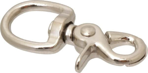 Value Collection - 2-5/8" Long Swivel Eye Trigger Snap - Zinc Alloy with 3/8" Snap Opening - Strong Tooling