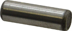 Unbrako - 5/16" Diam x 1" Pin Length Grade 8 Alloy Steel Oversized Dowel Pin - C 60 (Surface) & C 50-58 Hardness, 11,500 Lb Breaking Strength, 1 Beveled & 1 Rounded End - Strong Tooling