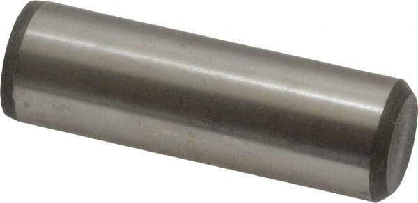 Unbrako - 5/8" Diam x 2" Pin Length Grade 8 Alloy Steel Oversized Dowel Pin - C 60 (Surface) & C 50-58 Hardness, 46,020 Lb Breaking Strength, 1 Beveled & 1 Rounded End - Strong Tooling