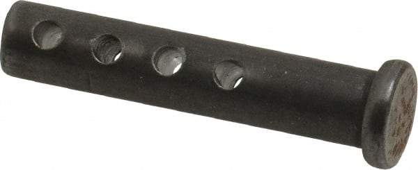 Bee Leitzke - 5/16" Pin Diam, 1-1/2" OAL, Adjustable Clevis Pin - 7/64" Hole, Uncoated Steel - Strong Tooling