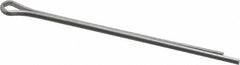 Made in USA - 1/16" Diam x 1-1/2" Long Extended Prong Cotter Pin - Grade 18-8, Uncoated, Stainless Steel - Strong Tooling