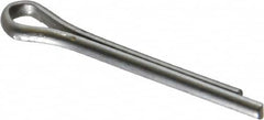 Made in USA - 3/32" Diam x 3/4" Long Extended Prong Cotter Pin - Grade 18-8, Uncoated, Stainless Steel - Strong Tooling