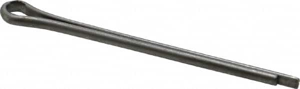 Made in USA - 3/32" Diam x 1-1/2" Long Extended Prong Cotter Pin - Grade 18-8, Uncoated, Stainless Steel - Strong Tooling