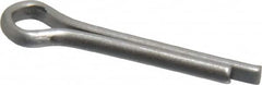 Made in USA - 1/8" Diam x 3/4" Long Extended Prong Cotter Pin - Grade 18-8, Uncoated, Stainless Steel - Strong Tooling