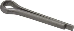 Value Collection - 3/16" Diam x 1" Long Extended Prong Cotter Pin - Grade 18-8, Uncoated, Stainless Steel - Strong Tooling