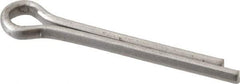 Made in USA - 5/32" Diam x 1-1/4" Long Extended Prong Cotter Pin - Grade 18-8, Uncoated, Stainless Steel - Strong Tooling