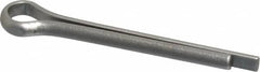 Made in USA - 3/16" Diam x 1-1/2" Long Extended Prong Cotter Pin - Grade 18-8, Uncoated, Stainless Steel - Strong Tooling