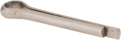 Made in USA - 1/4" Diam x 1-1/2" Long Extended Prong Cotter Pin - Grade 18-8, Uncoated, Stainless Steel - Strong Tooling