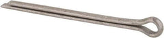 Made in USA - 1/4" Diam x 4" Long Extended Prong Cotter Pin - Grade 18-8, Uncoated, Stainless Steel - Strong Tooling