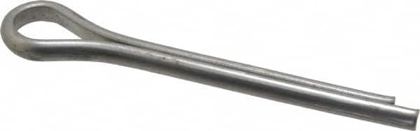 Made in USA - 5/16" Diam x 2-1/2" Long Extended Prong Cotter Pin - Grade 18-8, Uncoated, Stainless Steel - Strong Tooling