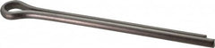 Made in USA - 3/8" Diam x 5" Long Extended Prong Cotter Pin - Grade 18-8, Uncoated, Stainless Steel - Strong Tooling