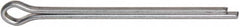 Made in USA - 1/8" Diam x 2" Long Extended Prong Cotter Pin - Grade 2, Zinc-Plated, Steel - Strong Tooling