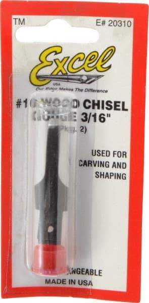 Excel - 2 Piece Steel Carving Blade - 2" OAL - Strong Tooling