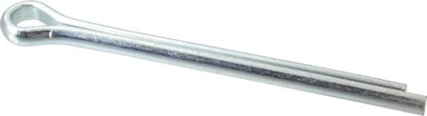 Made in USA - 1/2" Diam x 6" Long Extended Prong Cotter Pin - Grade 2, Zinc-Plated, Steel - Strong Tooling