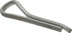 Made in USA - 3/32" Diam x 1/2" Long Hammerlock Cotter Pin - Grade 2, Zinc-Plated, Steel - Strong Tooling