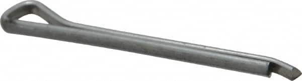 Made in USA - 1/8" Diam x 1-1/2" Long Hammerlock Cotter Pin - Grade 2, Zinc-Plated, Steel - Strong Tooling