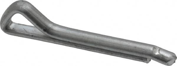 Made in USA - 3/16" Diam x 1-1/4" Long Hammerlock Cotter Pin - Grade 2, Zinc-Plated, Steel - Strong Tooling