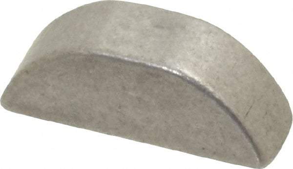 Made in USA - #605 Standard Woodruff Key - 5/8" Long x 3/16" Wide, Alloy Steel - Strong Tooling